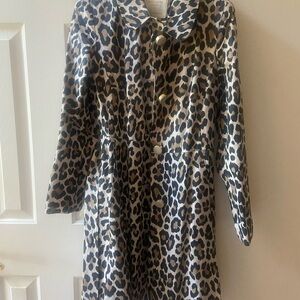 Kate Spade Leopard Print Coat
